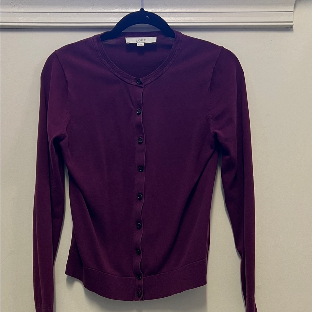 LOFT Button down Cardigan